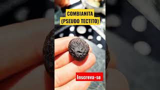 COLOMBIANITA  COLOMBIANITE  TECTITO  TEKTITE shorts cristal india tektite colombia pedra [upl. by Agnola]