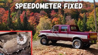 Centurion 4 door Bronco speedo repair [upl. by Hollerman921]