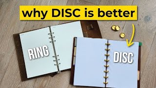 Why my DISCBOUND Notebook is a GAMECHANGER for Productivity Better than a 6 ring binder [upl. by Tterrab]