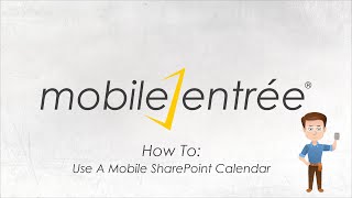 Using a Mobile SharePoint Calendar [upl. by Rezal]