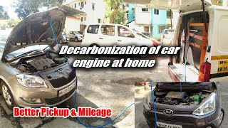 Decarbonization of car engine at home  For Pickup Mileage amp Reduce Engine Noise BlackSmoke [upl. by Siouxie874]