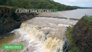 Dam Spillways 28 Feb 2022  Toowoomba Region [upl. by Yneffit]