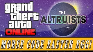 Grand Theft Auto 5  Altruist Cult quotMorse Codequot Easter Egg GTA 5 [upl. by Inavihs278]