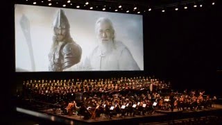 The Lord of the Rings in Concert  Helms Deep  Forth Èorlingas [upl. by Levy]