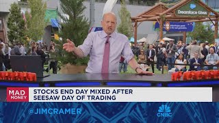 While AI has taken the market by storm it hasnt taken the economy by storm says Jim Cramer [upl. by Niatsirhc303]