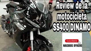 Review de motocicleta SS400 una moto económica en precio y con una estética espectacular 🖤🖤 [upl. by Norse]