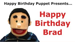 Funny Happy Birthday Brad  Birthday Song [upl. by Ainavi]