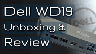 Dell WD19 Dock Unboxing and Macbook Pro Touchbar Test [upl. by Avilo]