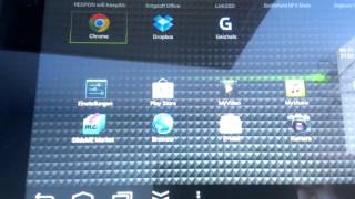 Archos Arnova 10d G3 with extern Keyboard [upl. by Krute]