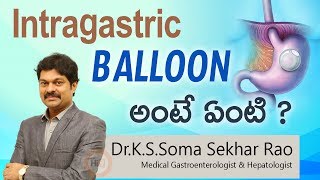 Hi9  Intragastric Balloon అంటే ఏంటి   DrKSSoma Sekhar Rao  Medical Gastroenterologist [upl. by Adrianne]