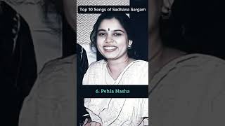 Top 10 Iconic Songs of Sadhana Sargam sadhanasargam top10 ytshorts trending viralshorts shorts [upl. by Ime]