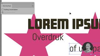 Overdruk op tekst toegepast in Adobe Illustrator [upl. by Bartholomeo411]