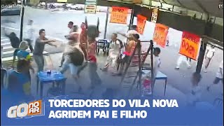 TORCEDORES DO VILA NOVA AGRIDEM PAI E FILHO [upl. by Malley]