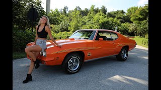 1971 Pontiac GTO 400 Auto 2394051970 wwwmusclecarsforsaleinccom for more Classic Muscle cars [upl. by Lanette398]