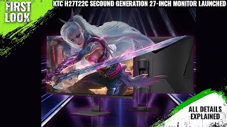 KTC H27T22C Second Generation 27inch Monitor Launched  Explained All Spec Features And More [upl. by Esdnyl]