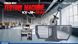 MESIN UJI MATERIAL TERBAIK  VELLTAX PENDULUM IMPACT TESTING MACHINE VXJB300B [upl. by Eanehs75]