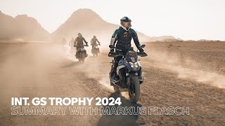 Int GS Trophy 2024  Samenvatting met Markus Flasch [upl. by Ramo385]