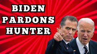 Biden Pardons His Son Hunter Biden [upl. by Aehsrop]