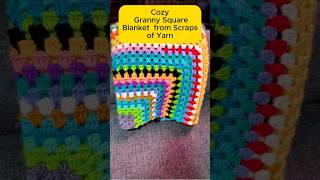 Cozy Granny Square Blanket crochet [upl. by Adnamra]