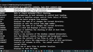 BEST CMD COMMANDS MUST KNOW WINDOWS 10 [upl. by Lefty42]