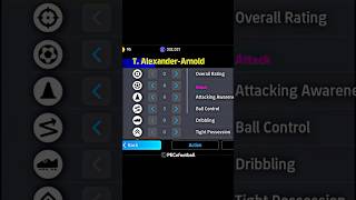 Arnold 99✅🔥 efootball trentalexanderarnold card shorts [upl. by Munafo]