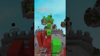 ladder minecraft ハイピクセル bedwars ベッドウォーズ hypixel pvp clutch mc マイクラ skywars [upl. by Russon]