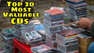 Top 20 Most Valuable Compact Discs CDs [upl. by Adelpho234]