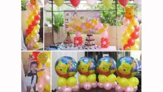 Winnie The Pooh Birthday Decorations [upl. by Llenor]