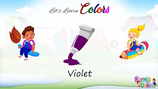 Name of color in English  Learn Color For Kids  Name of colors  Color Videos for Kids  Colors [upl. by Gabbey895]