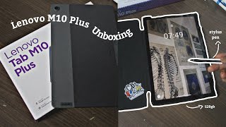 Unboxing Lenovo Tab M10 Plus 3rd gen [upl. by Gianni605]