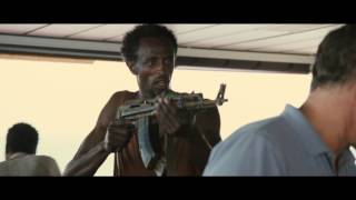 CAPTAIN PHILLIPS  quotThe Pirates Take The Maersk Alabamaquot Film Clip HD  Opens 14 November [upl. by Lonnie]