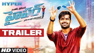 Hyper Trailer  Ram Pothineni Raashi Khanna  Ghibran  Telugu Trailer 2016 [upl. by Aihsek]