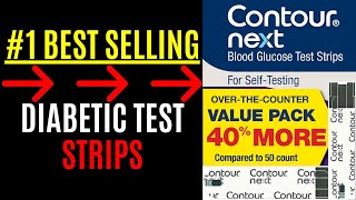 CONTOUR NEXT Blood Glucose Test Strips for Diabetes  Best Selling On Amazon [upl. by Yror258]