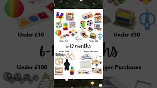 CHRISTMAS GIFT GUIDES FOR BABIES TODDLERS CHILDREN christmas giftguide kidstoys playideas [upl. by Sikram]