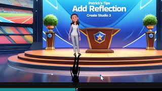 Create Studio 3 Tutorial Cast Reflection [upl. by Lunneta]