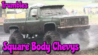 Square Body Chevys Field Boggin  Trumbles Labor Day Mud Bog 2022 [upl. by Gnut]