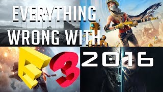 GamingSins SPECIAL Everything Wrong with E3 2016 [upl. by Ecyned]