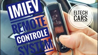 Remote controle system I miev [upl. by Lennahs]