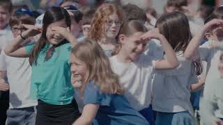 Yavneh Academy Grade 2 Flash Mob Yom Haatzmaut 2024 5784 [upl. by Vallery94]