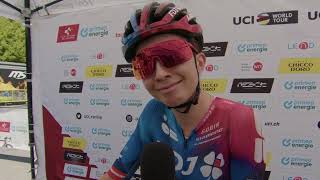 Cecilie Uttrup Ludwig  Interview at the start  Stage 3  Tour de Suisse Women 2024 [upl. by Even]