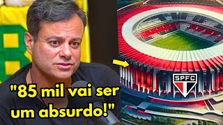 AINDA ESSE ANO PROJETO DO NOVO MORUMBIS TEM DATA DE LANÇAMENTO CAPACIDADE DO ESTÁDIO FOI REVELADA [upl. by Yoc]