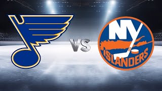 St Louis Blues 451 vs New York Islanders 8101 [upl. by Ayouqes]