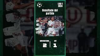 LIGA 1 UNIVERSITARIO 2  1 ADT [upl. by Ahse]