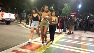 Atlanta Georgia Nightlife  Athens College  Walking Tour 4K [upl. by Norac]