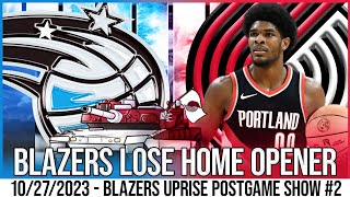 Portland Trail Blazers vs Orlando Magic Recap Part 2  Blazers Uprise Postgame Show [upl. by Cassaundra557]