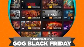 GOG LIVE Black Friday As melhores ofertas da plataforma agora VAI ROLAR SORTEIO DE KEY [upl. by Enined]