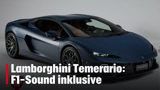 Lamborghini Temerario F1Sound inklusive  kronetv MOTOR [upl. by Guyon591]