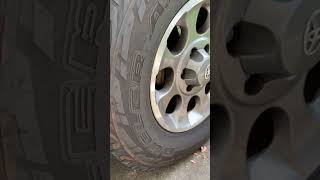 Hilux Tyres and going bigger … 26565R17 to 27565R17 [upl. by Nirred]