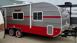 2018 Riverside Retro 189R travel trailer RV video walkthrough [upl. by Farlie]