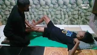 traditional massage cedera ankle dan paha [upl. by Conlon85]